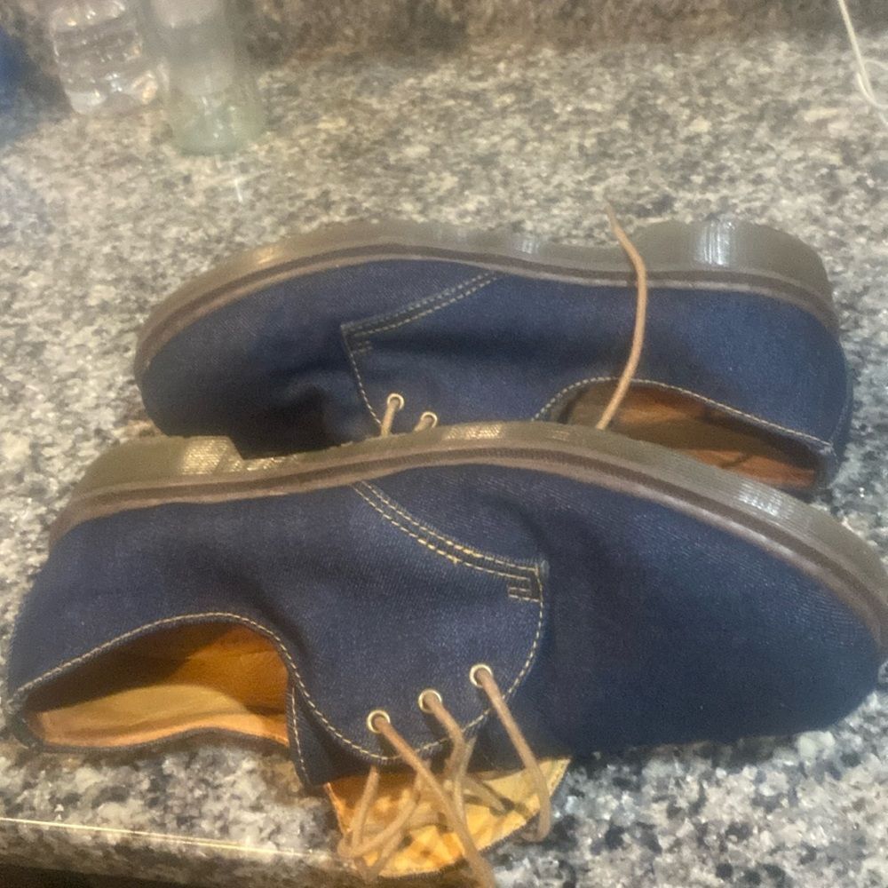 Dr Marten canvas leather men Sz 10